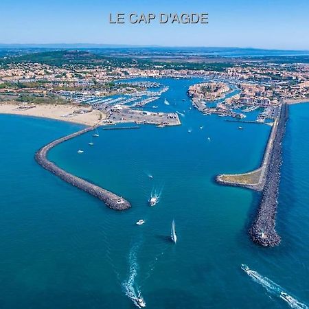 Amouvera C14, T2 Vue Mer, Piscine, Clim, Parking Agde Eksteriør bilde