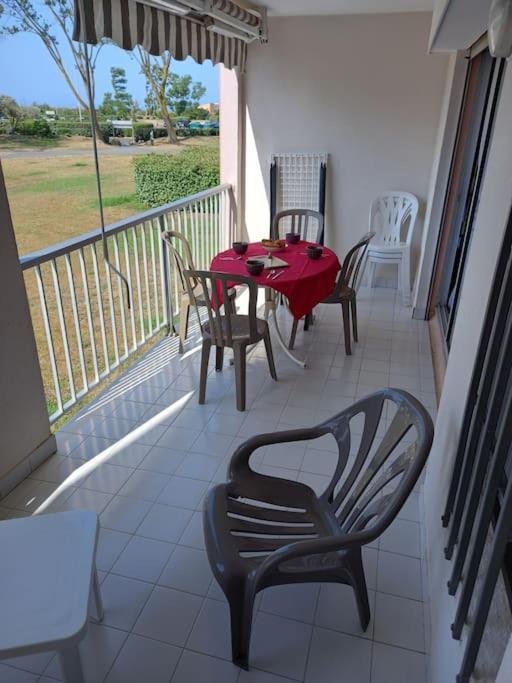 Amouvera C14, T2 Vue Mer, Piscine, Clim, Parking Agde Eksteriør bilde